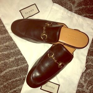 💕GUCCI Princetown Leather slipper💕